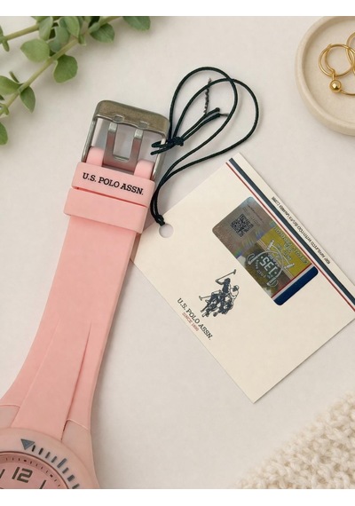 U.s.polo Assn 2 Yıl Saat&saat Garantili 3 Atm Suya Dayanıklı Genç Ve Çocuk Kol Saati Us.g2146.3 Pembe