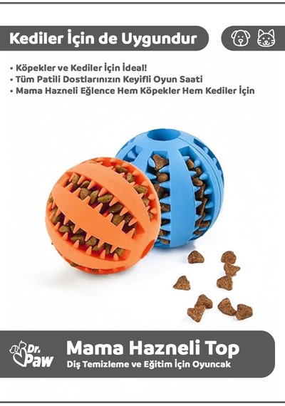Dr. Paw Mama Hazneli Köpek Oyun Topu