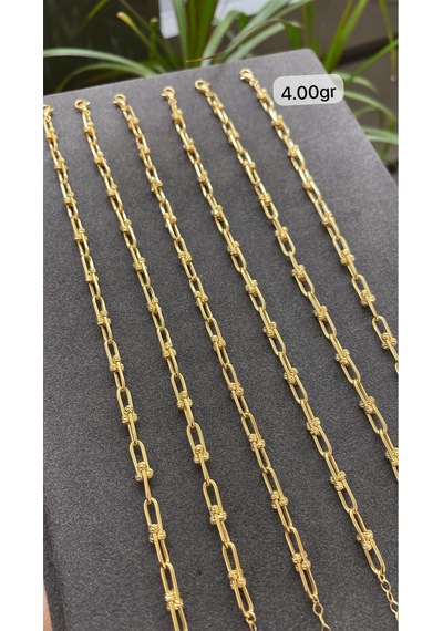 Çgk Çiğdem Gürel Kuyumculuk Dorikalı Ataç Altın Bileklik Gold