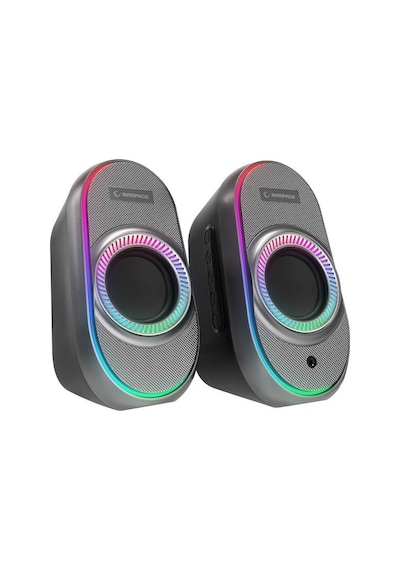 Rampage Rms-x3 2.0 6w Bluetooth Özellikli Siyah Multimedia Rgb Işıklı Gaming Usb Speaker