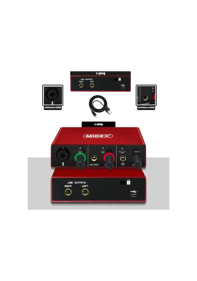 Lastvoice Bm800 Glx Basic Set Bm800 Mikrofon Midex Glx-500 Pro Ses Kartı