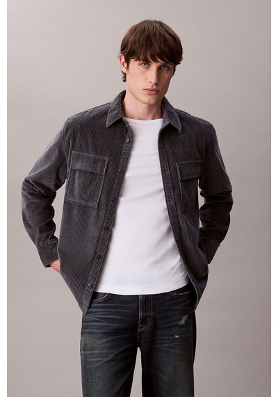 Tommy Hilfiger Calvin Klein Erkek Gömlek Antrasit