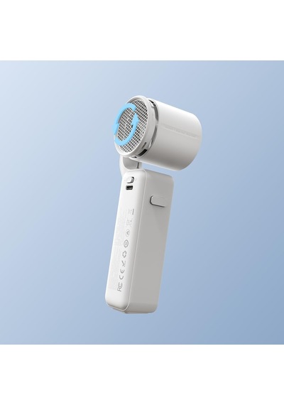 Senon Sn04 Dijital Led Göstergeli 5 Kademeli Portatif Soğutucu El Fanı Siyah Çok Renkli