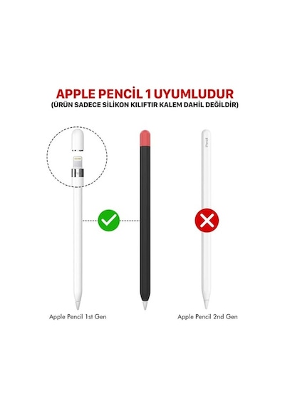 Pencil Uyumlu 1 Nesil Kılıf Pencil Uyumlu 1 Silikon Koruma Kılıfı