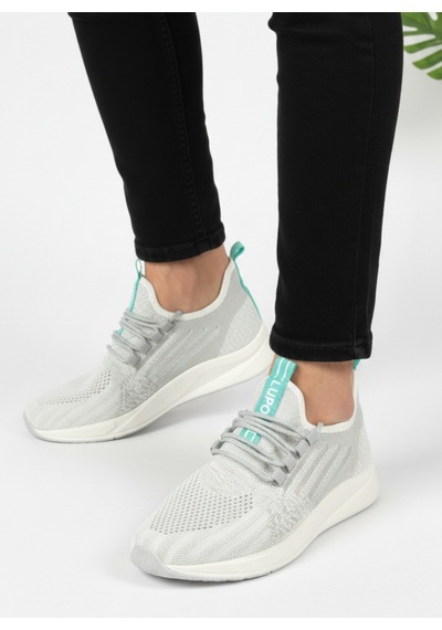 Homiro Bağcıklı Triko Unisex Spor Ayakkabı-buz Beyaz Su Yeşili Buz Beyaz-su Yeşili