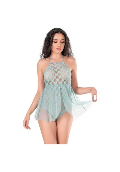 Naam Aqua Bodysuit Gecelik Çok Renkli