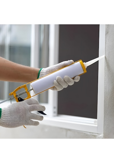 2 Adet Mutfak Ve Banyo Silikonu Küflenme Yapmaz Duşakabin Şeffaf