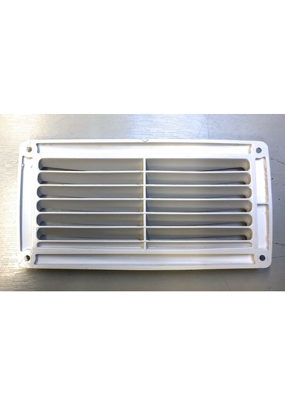 Abs Plastik Havalandırma Izgarası 206x106 MM Beyaz Karavan Tekne