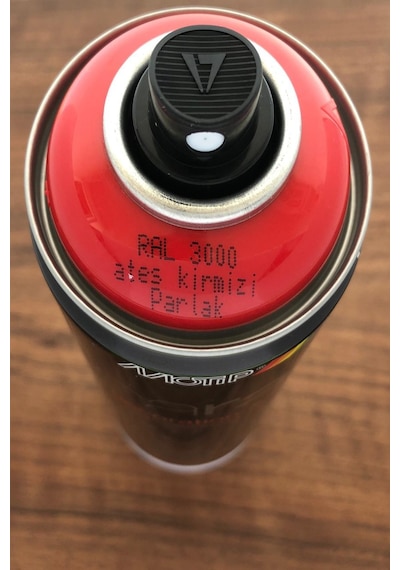 Motip Carat Ral3000 Ateş Kırmızı Parlak Sprey Boya 400 ML