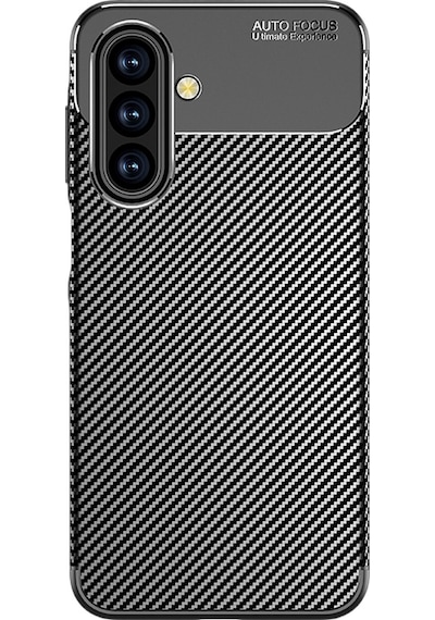 Samsung Uyumlu Galaxy A17 Kılıf Zore Negro Silikon Kapak Siyah