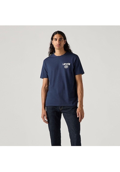 Levi's Graphic Crewneck Erkek Lacivert Yuvarlak Yaka Tişört A2823-0290-4789 Blues