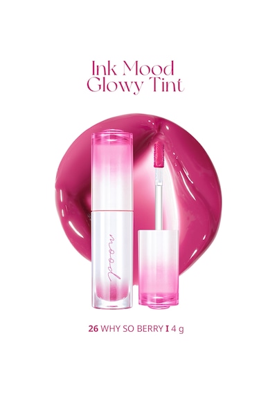 Peripera Ink Mood Glowy Tint 26 Why So Berry Soda Cafe