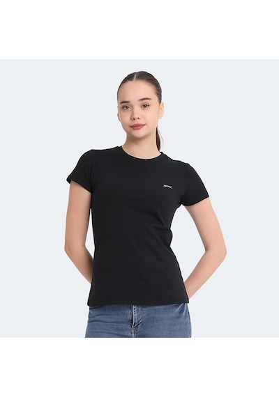 Slazenger RETO Kadın  Siyah Tişört