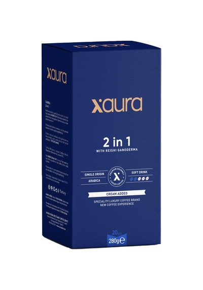 Xaura Global 2 İn 1 Coffe 20 Pcs 280 G 2 Adet Çekirdek