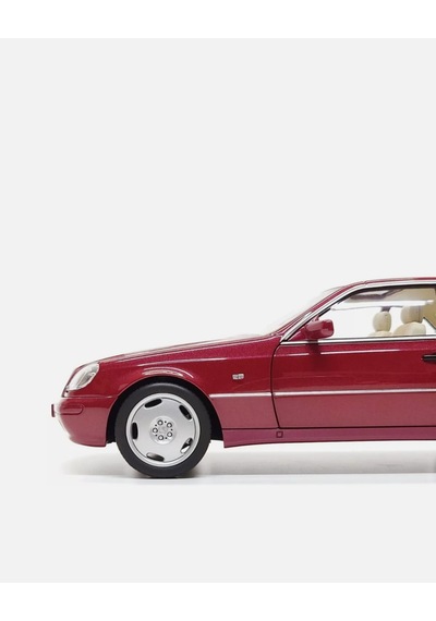 Norev 1:18 1998 Mercedes Benz Cl 600 Coupe C140 Bordo Model Araba