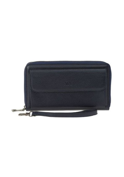 Bilik Deri Lacivert Rölax Deri Unisex Portföy & Clutch Çanta Ar