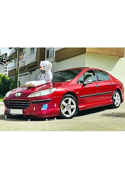 Peugeot 407 Ön Tampon Eki Karlık Fiberglass Boyasız