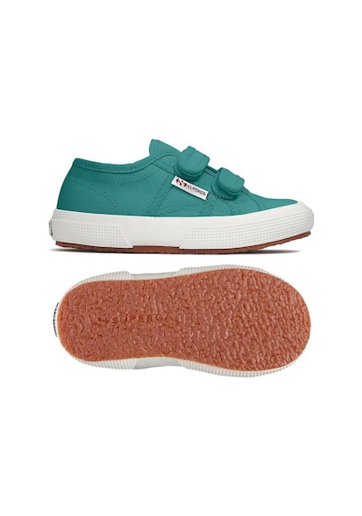 Superga 2750-cotjstrap Classic Çocuk Unisex Yeşil Sneaker Yeşil-418