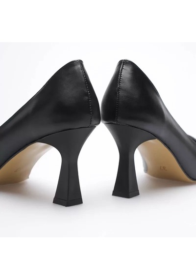 Freedom Storee Siyah Topuklu Kadın Stiletto Tr20ms02a