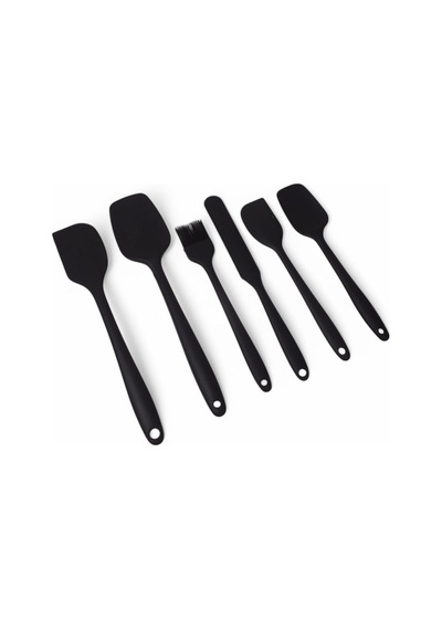 Ayrex Deconox Silikon Mutfak Yardımcısı, 6 Adet Silikon Spatula, Çorba Kaşığı, Fırın Fırçası, Spatula, Isı Diğer