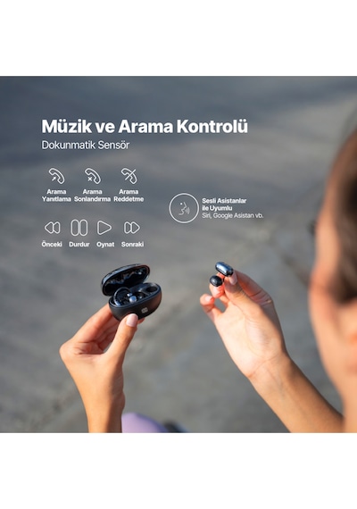 Ttec AirBeat 2KM179 Aura Açık Kulak Tasarımlı Klipsli Kablosuz Bluetooth Kulaklık