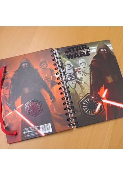A5 Defter Star Wars Episode Vıı Kylo Ren &amp Troopers Çok Renkli