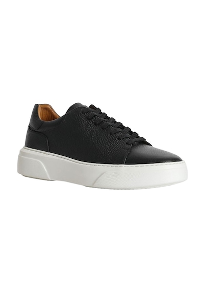 Lufian Tommy Erkek Deri Sneaker Ayakkabı - Siyah 111230187100100 Siyah