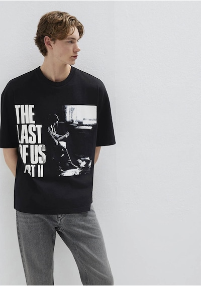 Mavi The Last Of Us Baskılı Siyah Erkek T-shirt M0613195-900