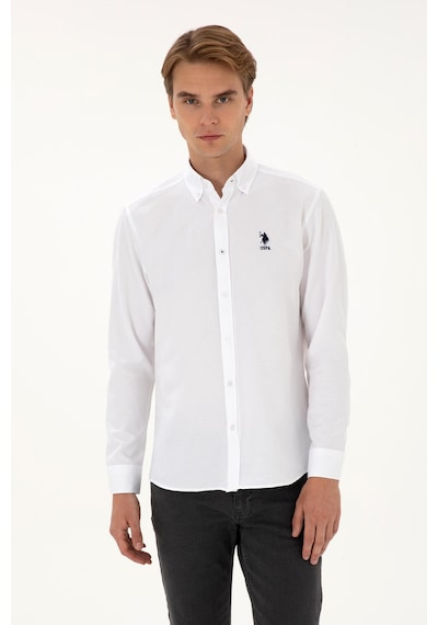 U.s. Polo Assn. Erkek Basic Gömlek 2225434 Beyaz U.s. Polo Assn. Erkek Basic Gömlek 2225434 Beyaz