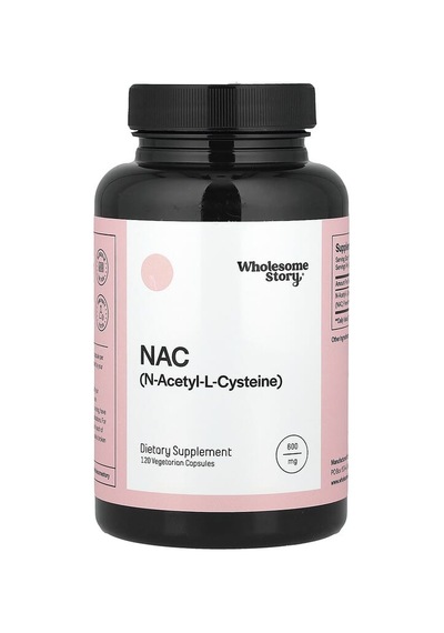 Wholesome Story, Na-c, 120 Vegetarian Capsules 600 Mg Per Capsule
