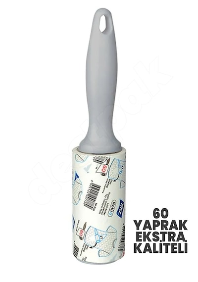 60 Yaprak Titiz Rollo Tüy Toplama Rulosu - Ekstra Güçlü Toz