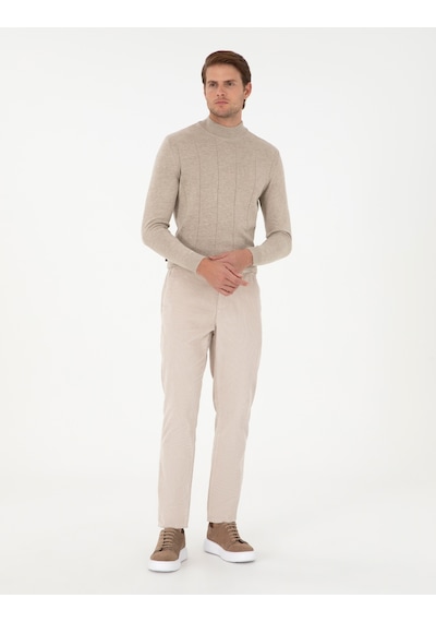 Pierre Cardin Erkek Bej Pantolon Kanvas-chino 50295927-vr011 Bej