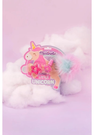 Pembe Unicorn Temalı Makyaj Ve Anahtarlık Seti Pembe