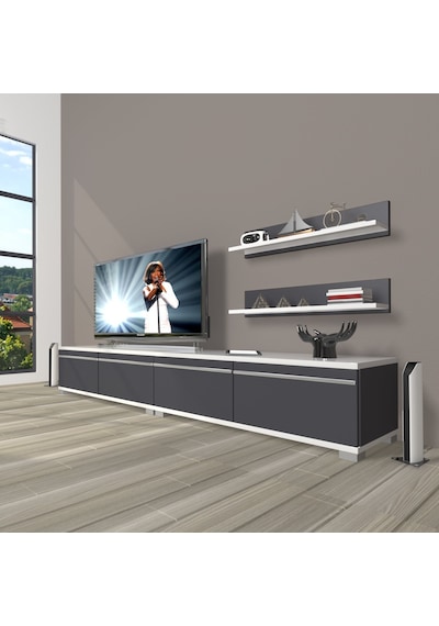 Decoraktiv Eko 220t Mdf Tv Ünitesi Tv Sehpası Ceviz