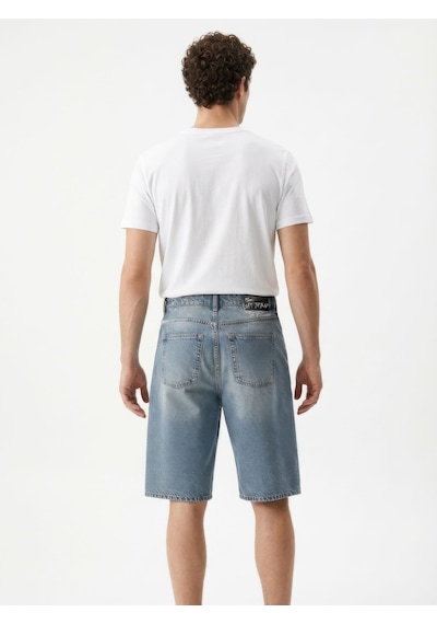 LOFT Baggy Fit Erkek Şort Lf2043043 Q1.v1 Denim