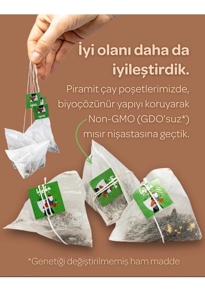 2'li Set Prebiyotik Yeşil Çay 2 18 Adet