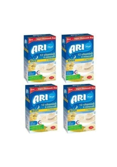 Arı Mama 7 Tahıllı 500Gr Arımama Gece 4 Paket