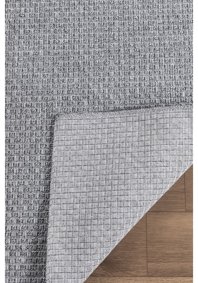 Oturma Odası Balkon Bahçe Mutfak Natura Kaymaz Tabanlı Jut Doğal Yıkanabilir Premium Kalite Bk102-a.gri