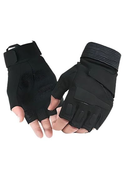 Tactical Siyah Kesik Eldiven Tactical Eldiven