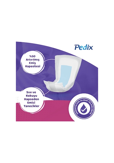 Pedix Mesane Pedi Unisex Büyük Boy L 20 x 10'Lu