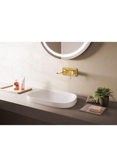 VitrA Frame Tezgah Üstü Tv Lavabo 57 CM Beyaz 5653B403-0016