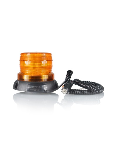 Mesan Ø90 Smd Led Reflektörlü Mıknatıslı Çakmak Fiş Lamba Turuncu 11-110vdc Ms 733.3.11-110vdc