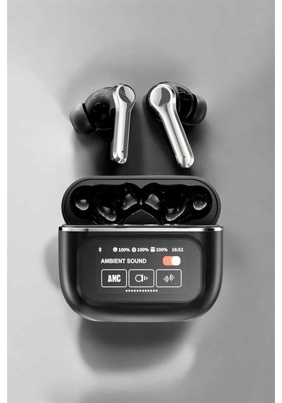 Yeni Nesil Bluetooth Kulaklık Ekranlı Yüksek Ses Kaliteli Uzun Şarj Süreli 1