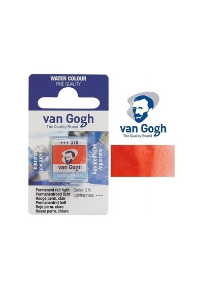 Talens Van Gogh Tablet Suluboya 1/2 Perm. Red Light- 370