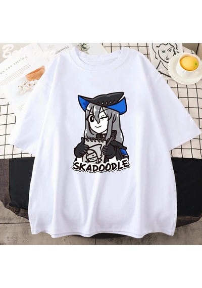 Startmore Beyaz Anime Arknights Pramanix Siege Sessizlik Skadi Oyunu Cosplay Unisex Saf Le Beyaz