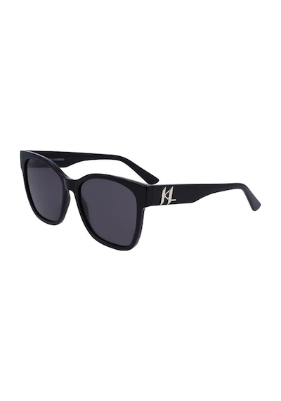 Karl Lagerfeld Kl 6087s 001 Kadın Cat Eye Siyah Kemik Güneş Gözlüğü Siyah
