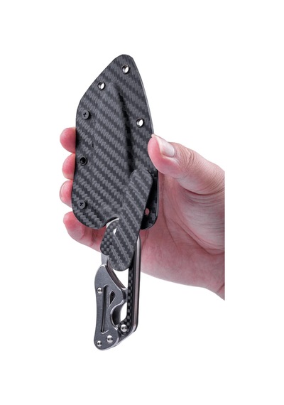 Real Steel Cormorant Apex Karbon Fiber Sap 14c28n Çelik Kamp Bıçağı 3724 Kum
