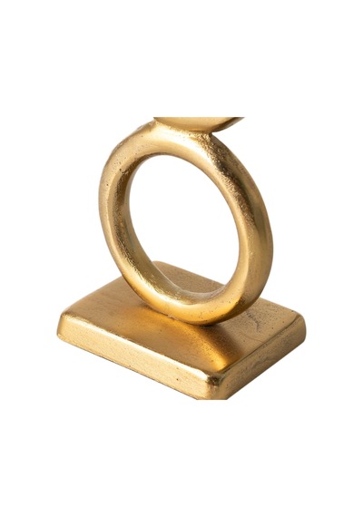Gold Chain Mumluk 10x7x36cm
