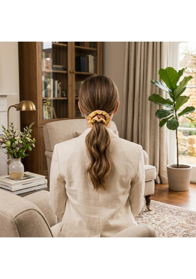 10'lu Bride To Be Bekarlığa Veda Hediyeliği Pamuk Scrunchie Saç Tokası Seti