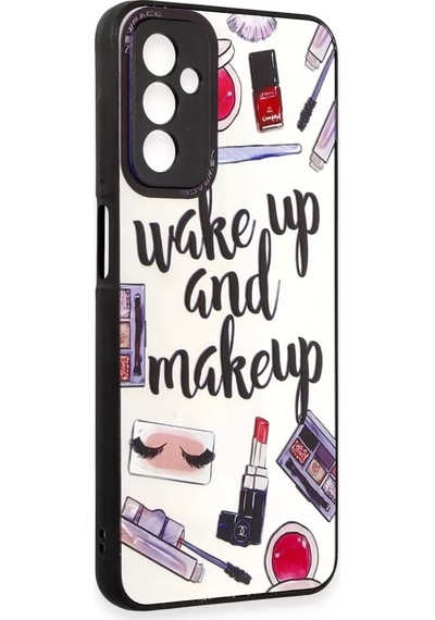 Newface Samsung Galaxy M23 Kılıf Mirror Desenli Kapak - Mirror - 3 Çok Renkli